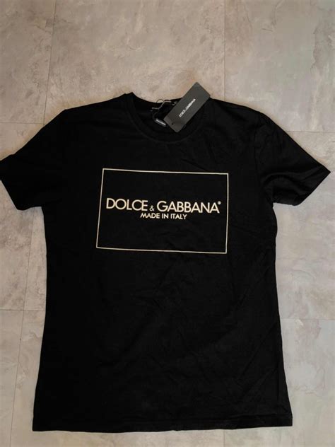 dolce gabbana playera negra|farfetch dolce and gabbana.